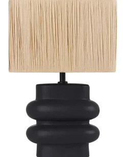 Lampada da tavolo JUDY Ceramica Nero