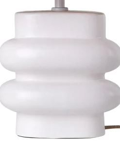 Lampada da tavolo JUDY Ceramica Bianco