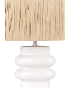 Lampada da tavolo JUDY Ceramica Bianco