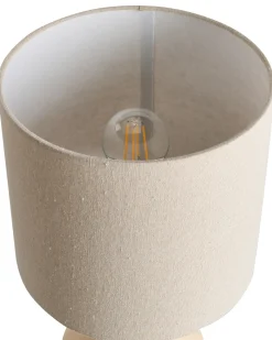 Lampada da tavolo KERULEN Ceramica Beige