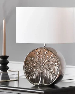 Lampada da tavolo KHERLEN Ceramica Argento