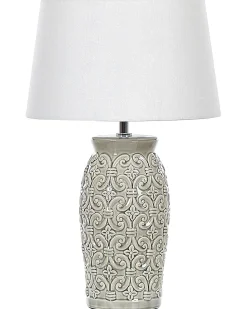 Lampada da tavolo KHOPER Ceramica Grigio