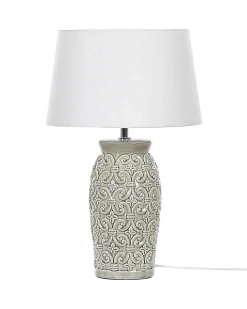 Lampada da tavolo KHOPER Ceramica Grigio