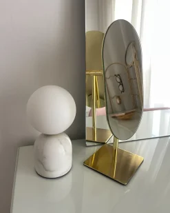 Lampada da tavolo KIWI Pietra Bianco