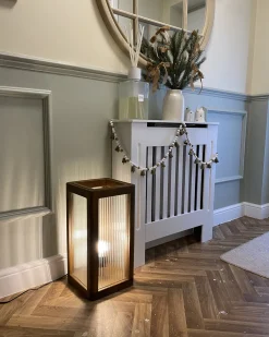 Lampada da tavolo KOLIDAM Legno di mango Marrone