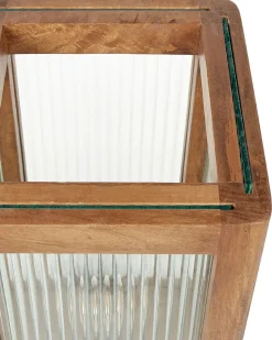 Lampada da tavolo KOLIDAM Legno di mango Marrone