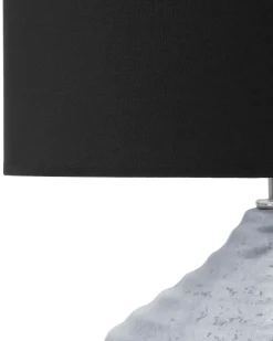 Lampada da tavolo KUBAN Ceramica Argento