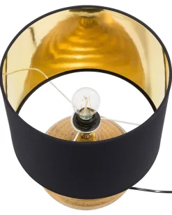 Lampada da tavolo KUBAN Ceramica Oro