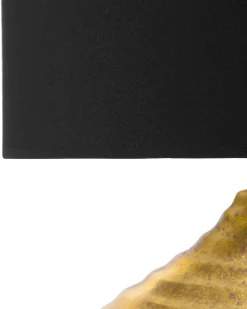 Lampada da tavolo KUBAN Ceramica Oro