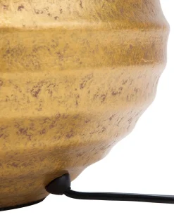 Lampada da tavolo KUBAN Ceramica Oro