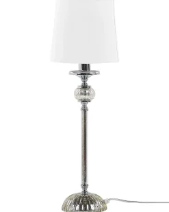 Lampada da tavolo KUBENA Metallo Bianco
