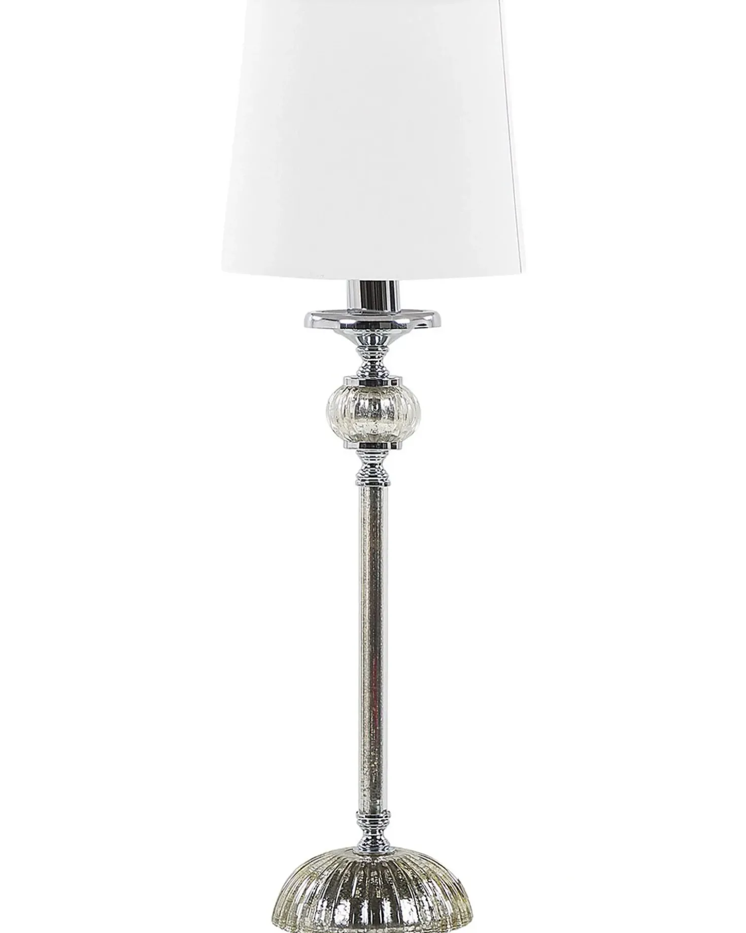 Lampada da tavolo KUBENA Metallo Bianco
