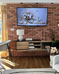 Lampada da tavolo LABRADA Ceramica Bianco