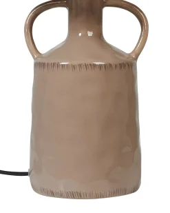 Lampada da tavolo LARISSOS Ceramica Tortora