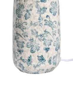 Lampada da tavolo LEMPA Ceramica Bianco/Blu