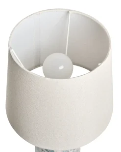 Lampada da tavolo LEMPA Ceramica Bianco/Blu