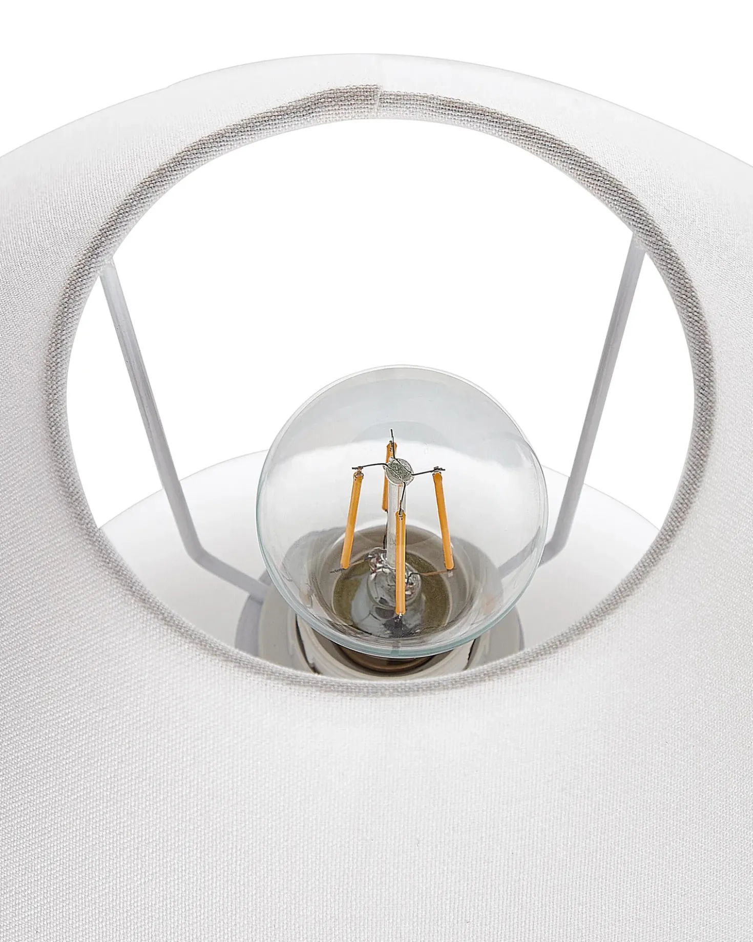 Lampada da tavolo LIMIA Ceramica Bianco sporco
