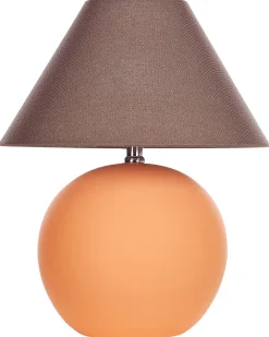 Lampada da tavolo LIMIA Ceramica Arancione