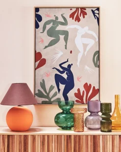 Lampada da tavolo LIMIA Ceramica Arancione