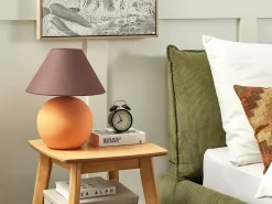 Lampada da tavolo LIMIA Ceramica Arancione