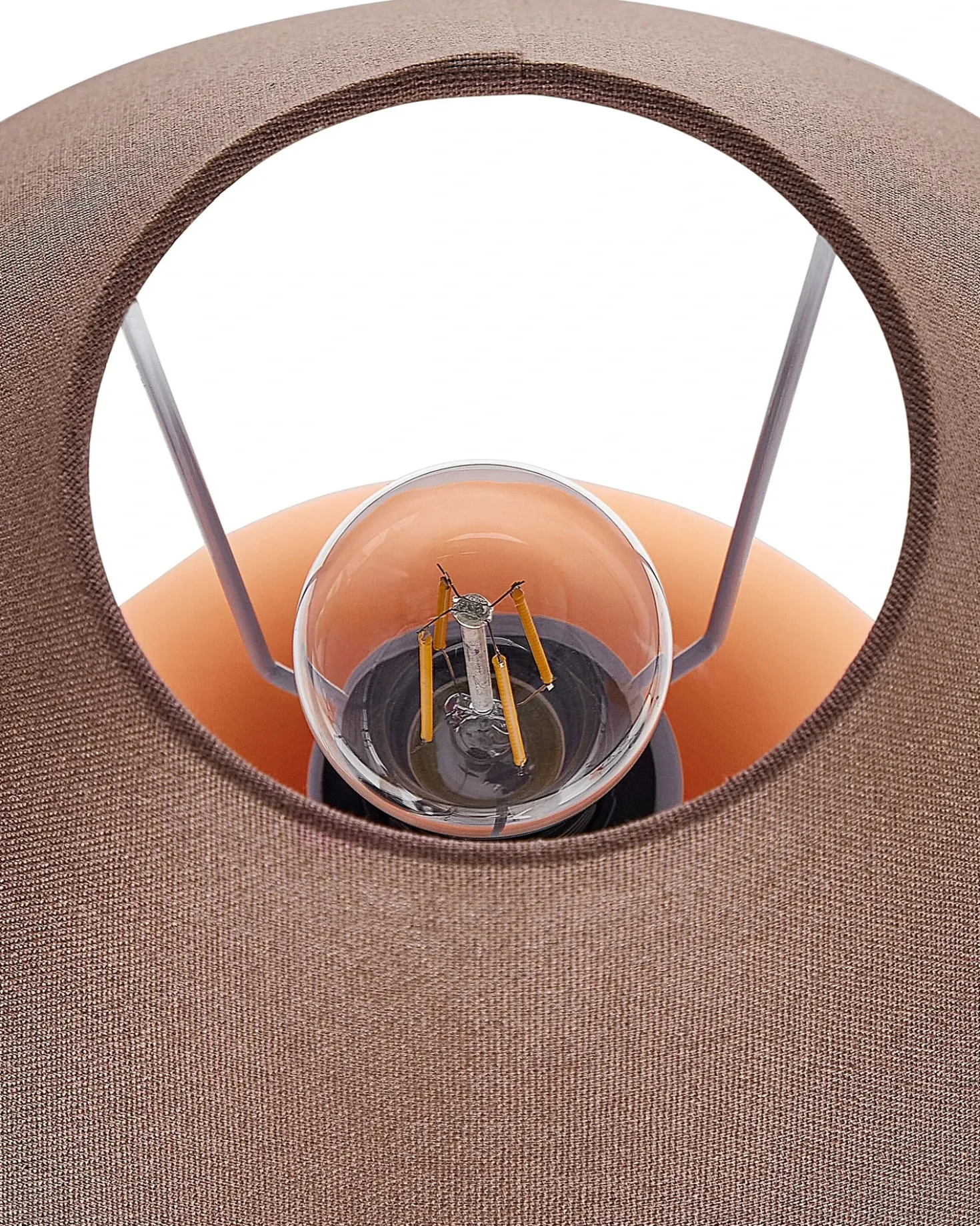 Lampada da tavolo LIMIA Ceramica Arancione
