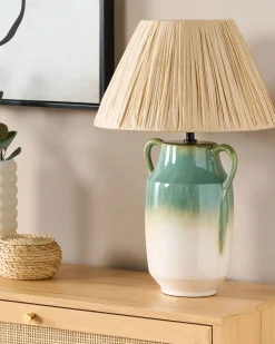 Lampada da tavolo LIMONES Ceramica Verde