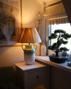 Lampada da tavolo LIMONES Ceramica Verde