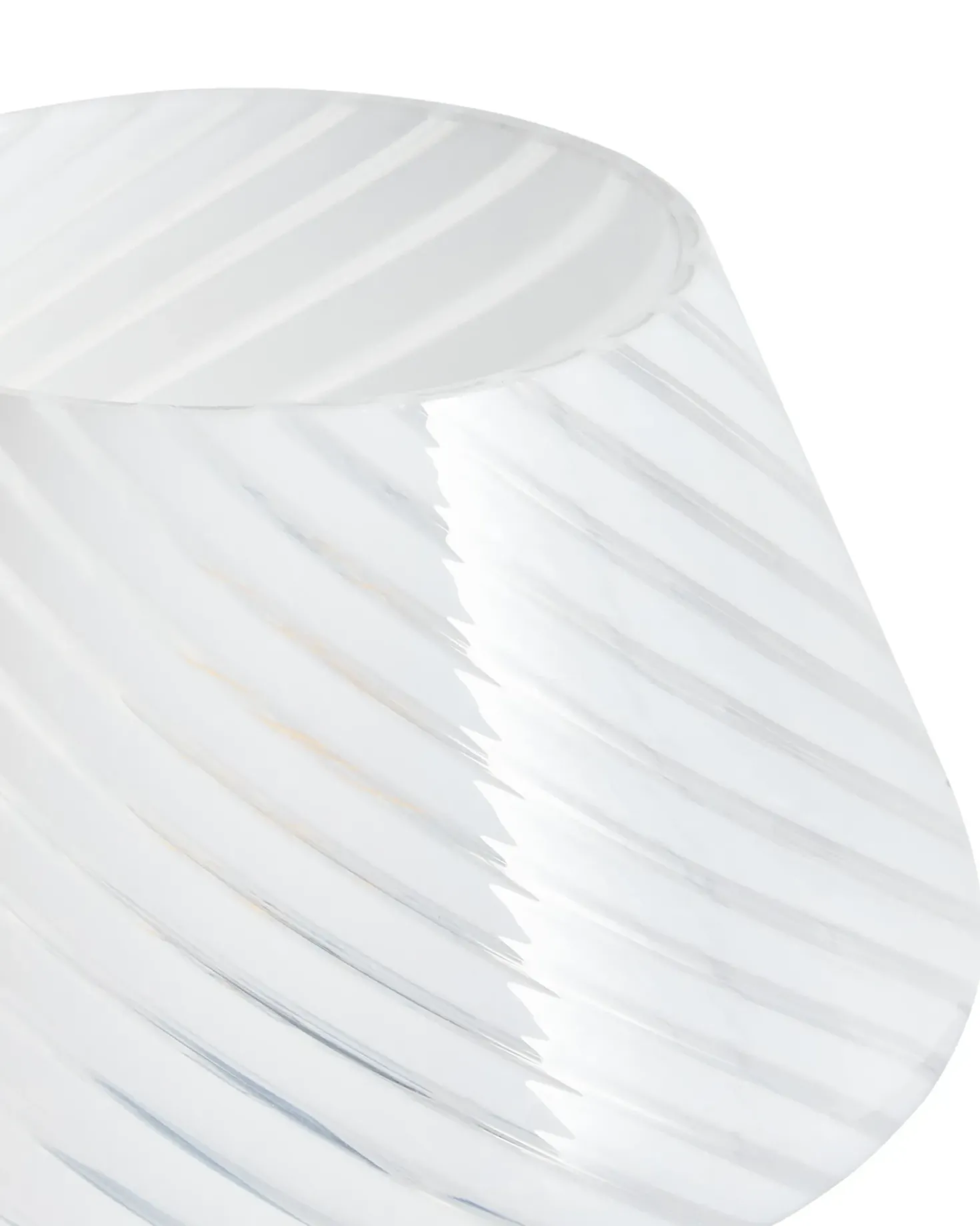 Lampada da tavolo LOBO Vetro Bianco