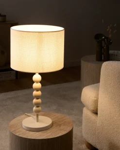 Lampada da tavolo LOKY Metallo Bianco