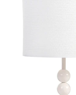 Lampada da tavolo LOKY Metallo Bianco