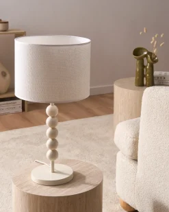 Lampada da tavolo LOKY Metallo Bianco