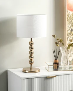Lampada da tavolo LOKY Metallo Ottone