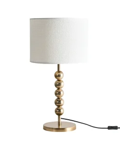 Lampada da tavolo LOKY Metallo Ottone