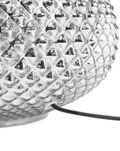 Lampada da tavolo MADON Vetro Argento