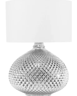 Lampada da tavolo MADON Vetro Argento