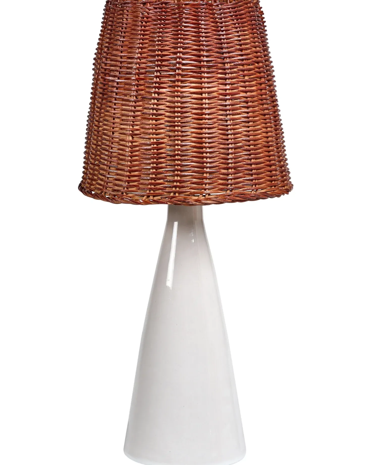 Lampada da tavolo MADURU Ceramica Bianco