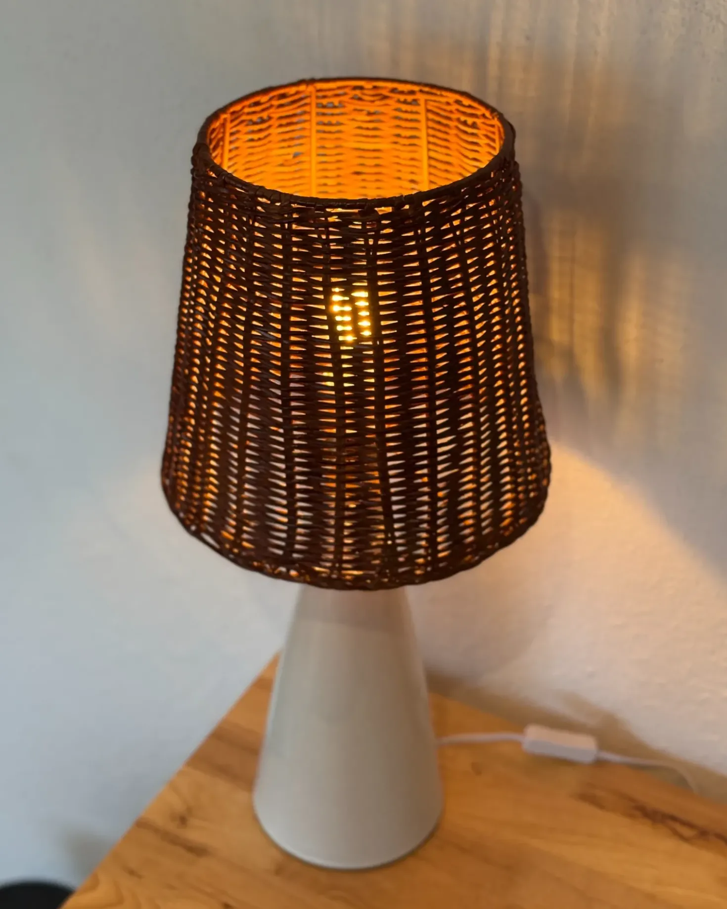Lampada da tavolo MADURU Ceramica Bianco