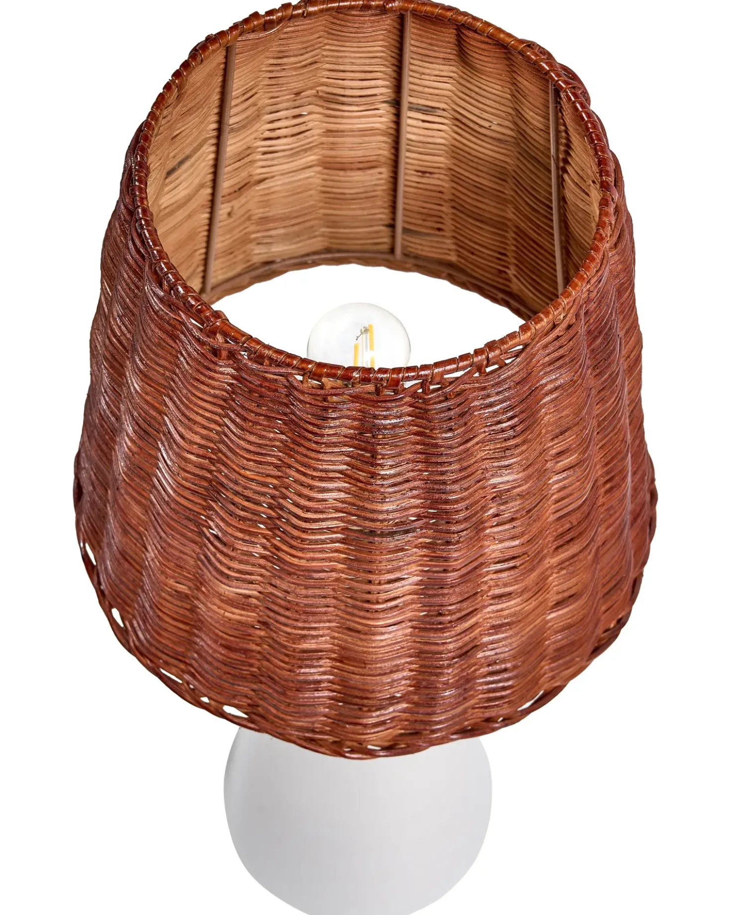 Lampada da tavolo MADURU Ceramica Bianco