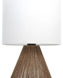 Lampada da tavolo MALEWA Corda di carta Naturale