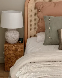 Lampada da tavolo MAREB Ceramica Beige