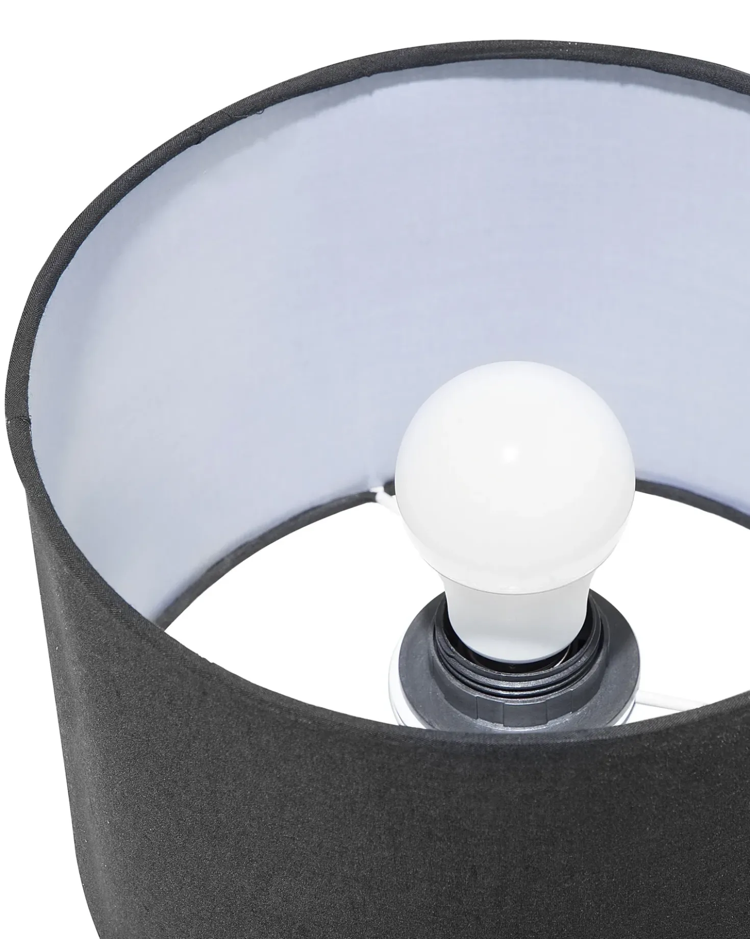 Lampada da tavolo MARONI Metallo Nero
