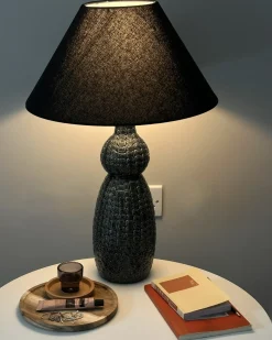 Lampada da tavolo MATINA Ceramica Nero