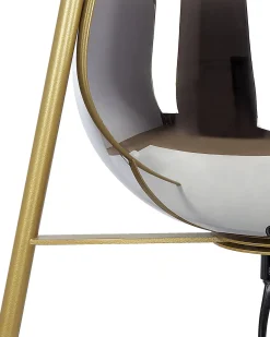 Lampada da tavolo MENA Metallo Oro