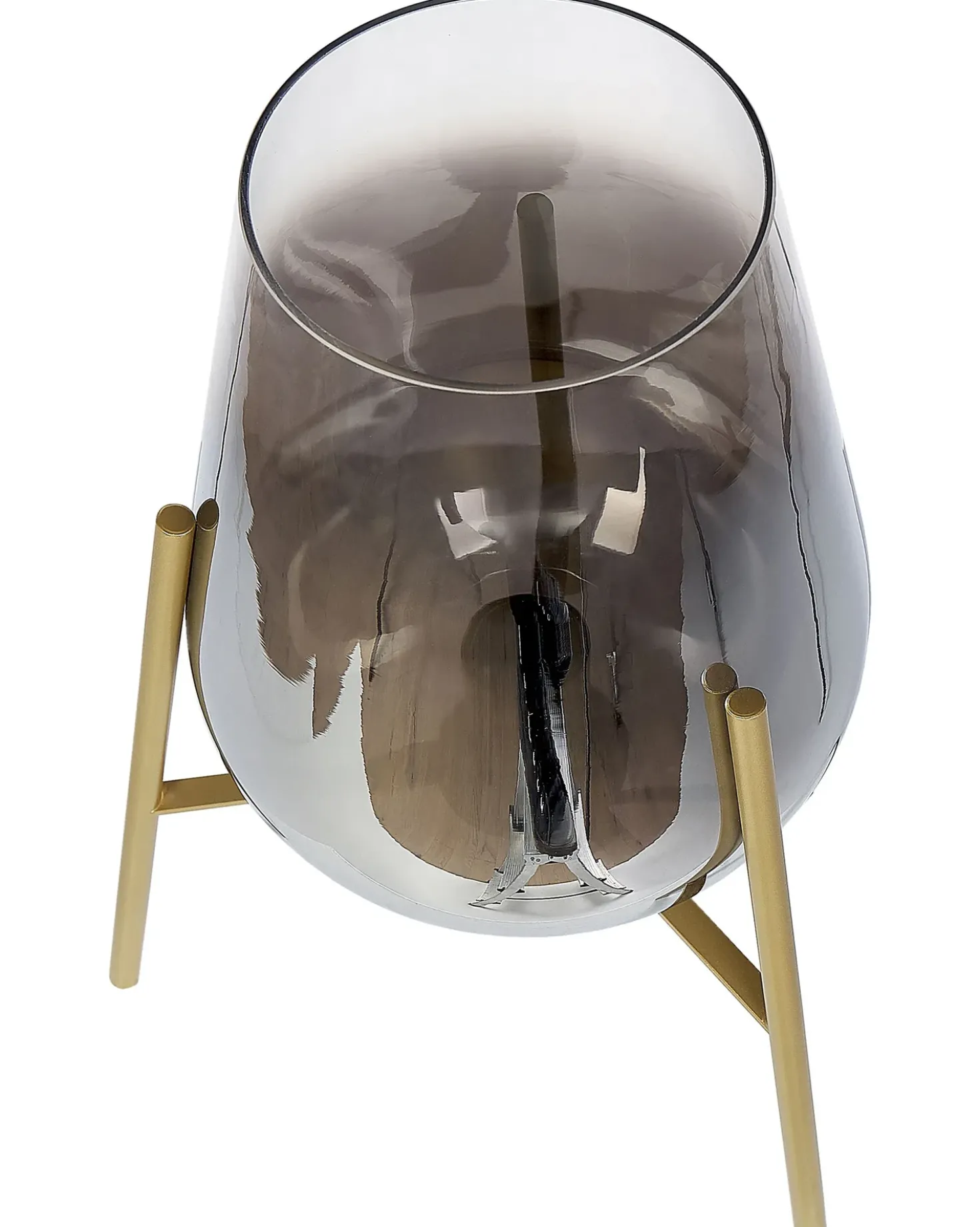 Lampada da tavolo MENA Metallo Oro