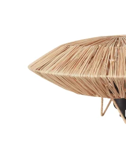 Lampada da tavolo MENTIRI Vimini Naturale