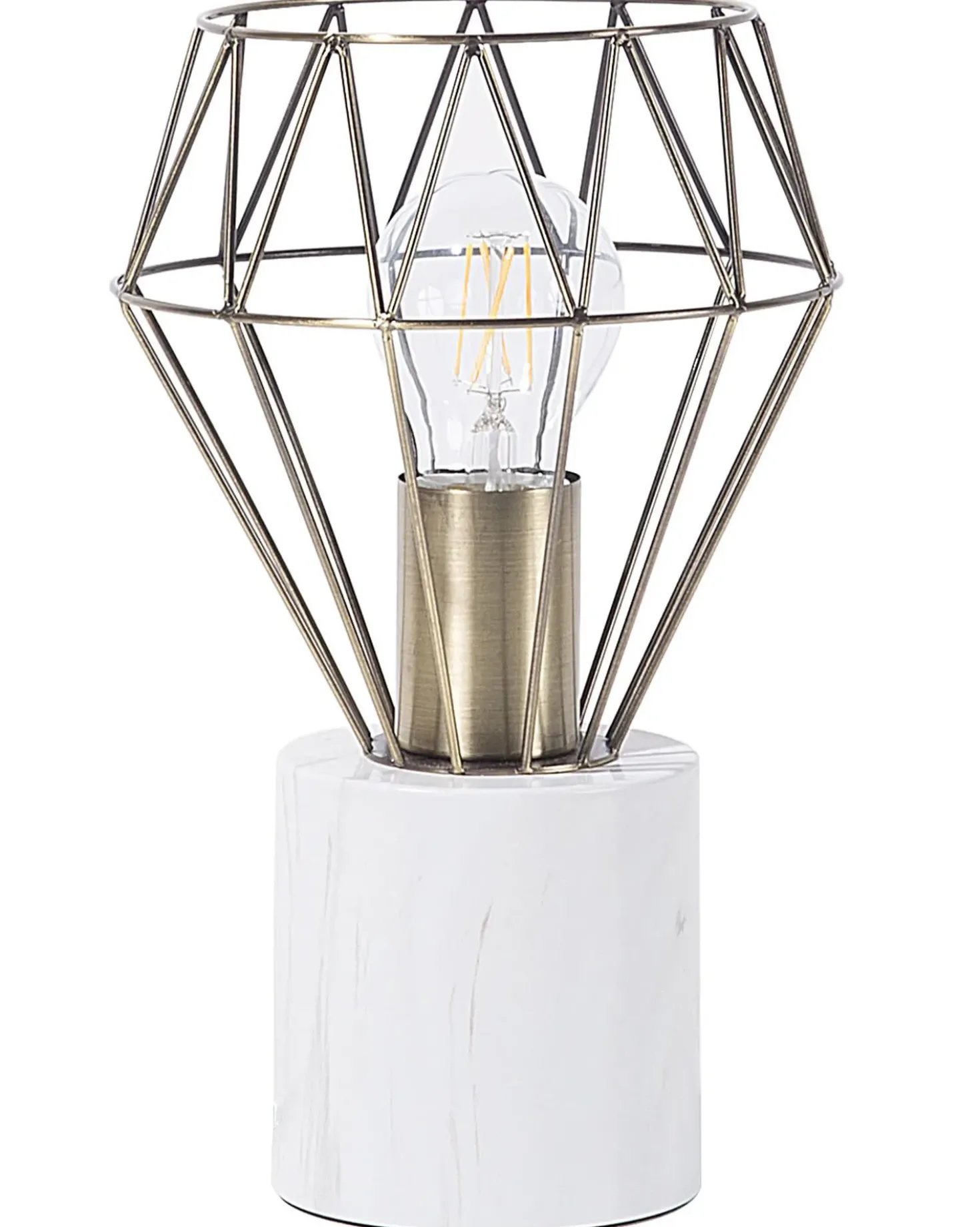 Lampada da tavolo MOONI Metallo Ottone