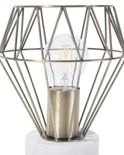 Lampada da tavolo MOONI Metallo Ottone