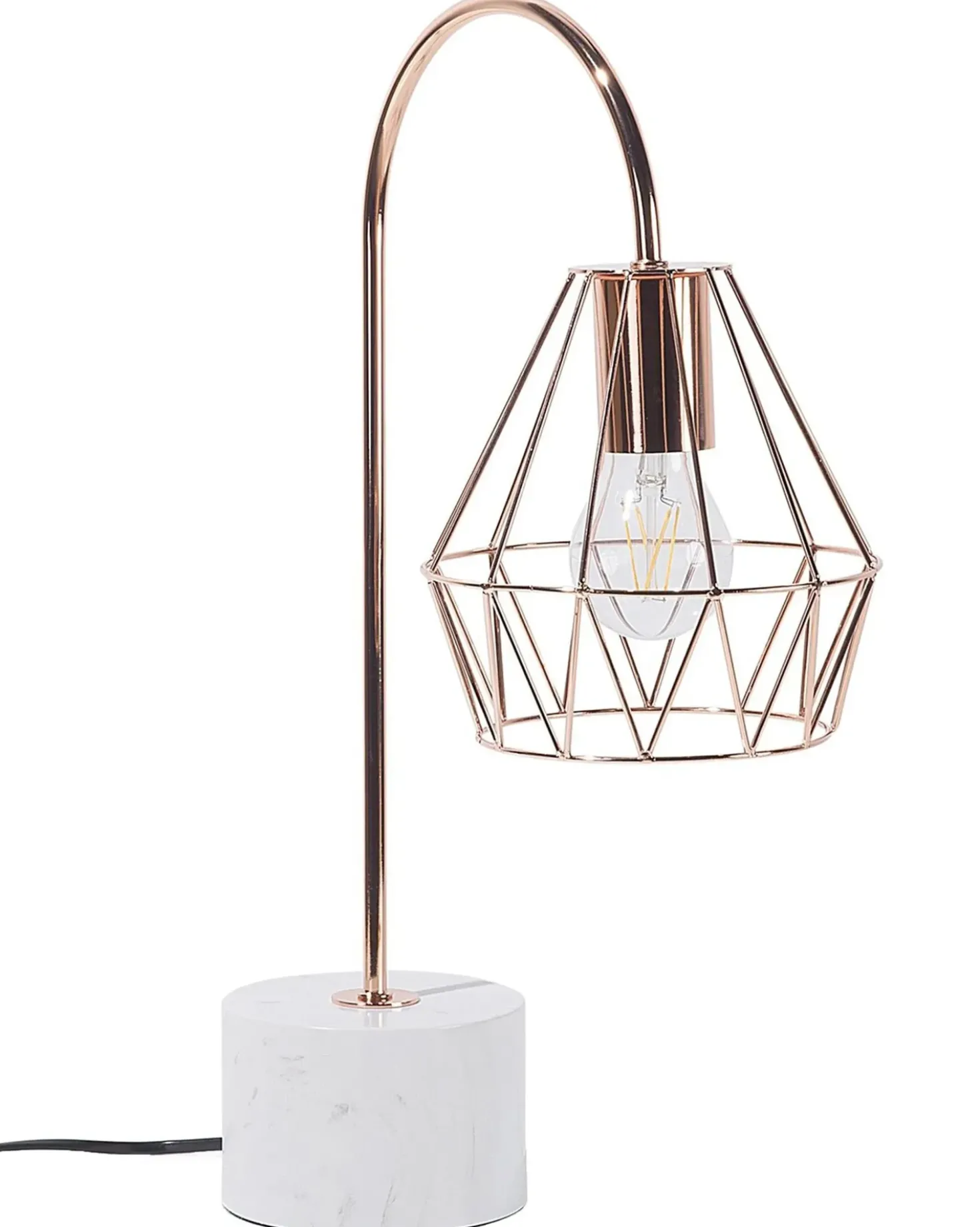 Lampada da tavolo MOONI Metallo Rame