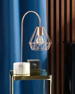 Lampada da tavolo MOONI Metallo Rame