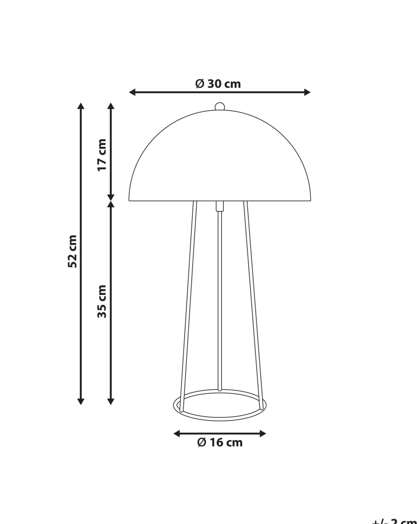 Lampada da tavolo MOPAN Metallo Blu